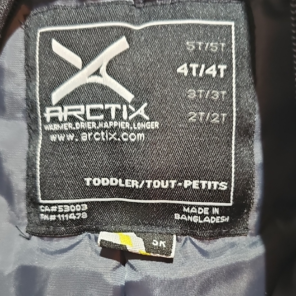 Arctix Black Kids Puffer Jacket - Picture 7 of 10